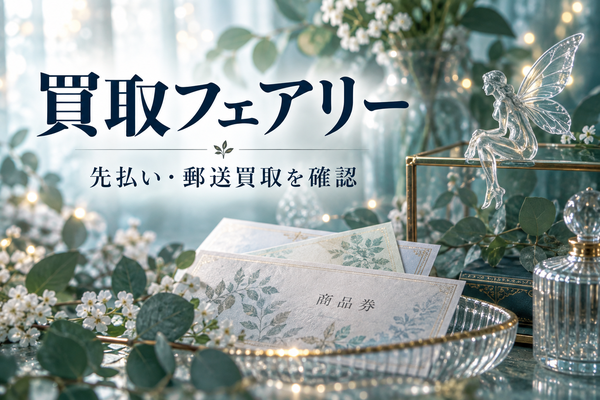 買取フェアリーの先払い・郵送査定を比較｜買取率と必要書類・発送条件