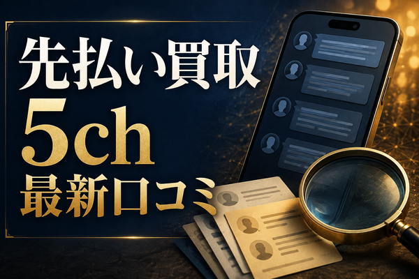 先払い買取の5ch最新口コミを見る前に確認すること｜投稿と公式条件の分け方