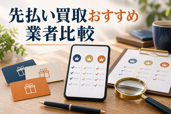 先払い買取おすすめ業者を比較｜申込み前に見る条件と選び方
