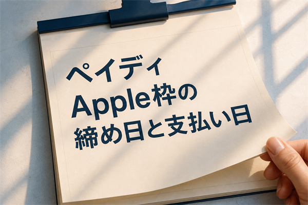 ペイディApple枠の締め日と支払い日
