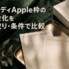 ペイディApple枠の現金化を手取り・条件で比較