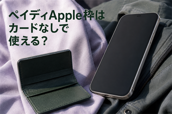 ペイディApple枠はカードなしで使える？