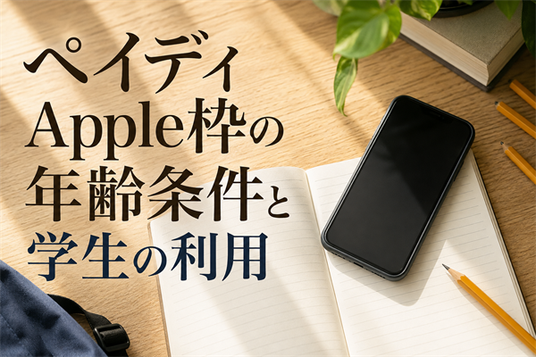 ペイディApple枠の年齢条件と学生の利用