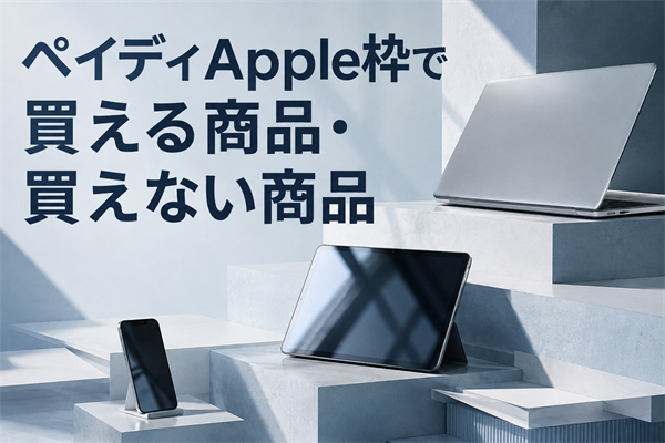 ペイディApple枠で買える商品・買えない商品