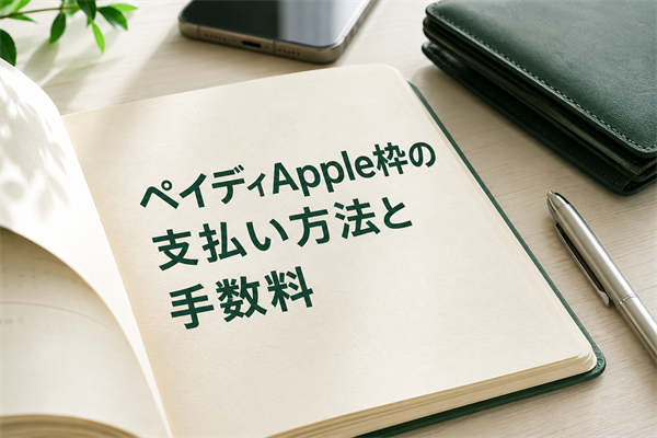ペイディApple枠の支払い方法と手数料